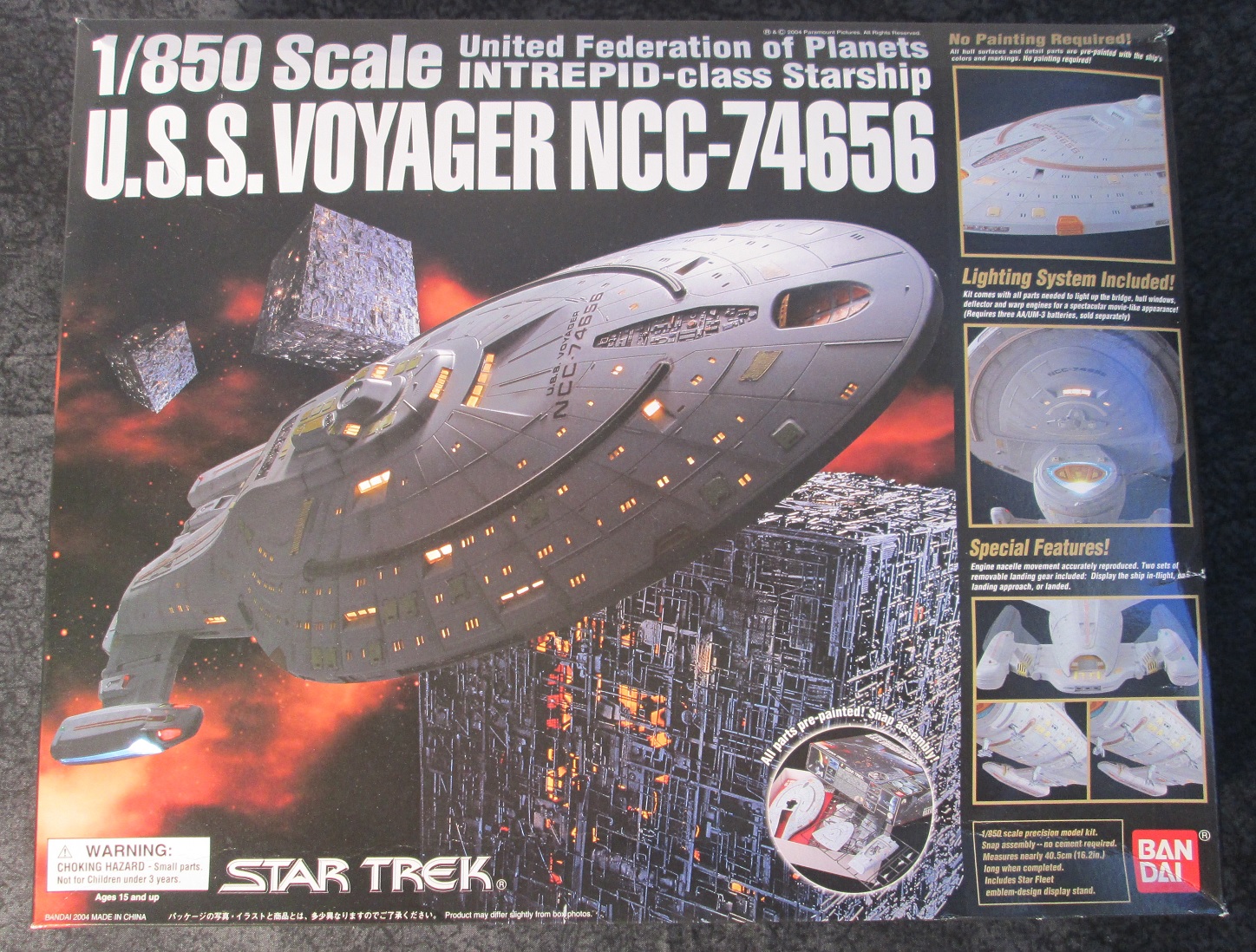 Eaglemoss Star Trek USS Voyager NCC-74656 Die-Cast Replica NEW 