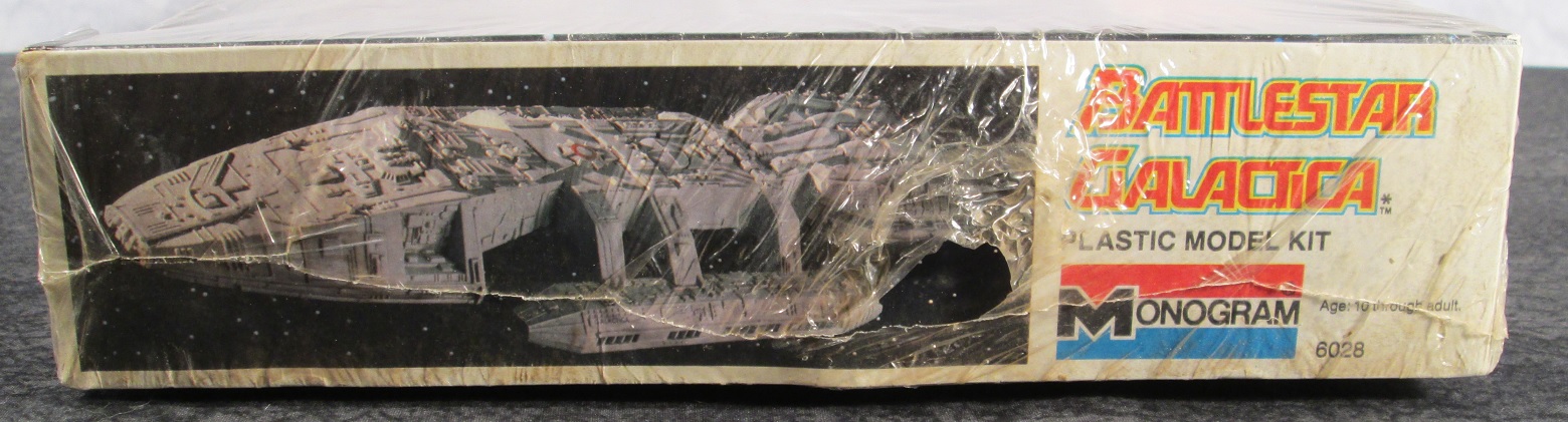 Vintage 1978 Monogram Battlestar Galactica Silver Model Kit 6028 for sale online 