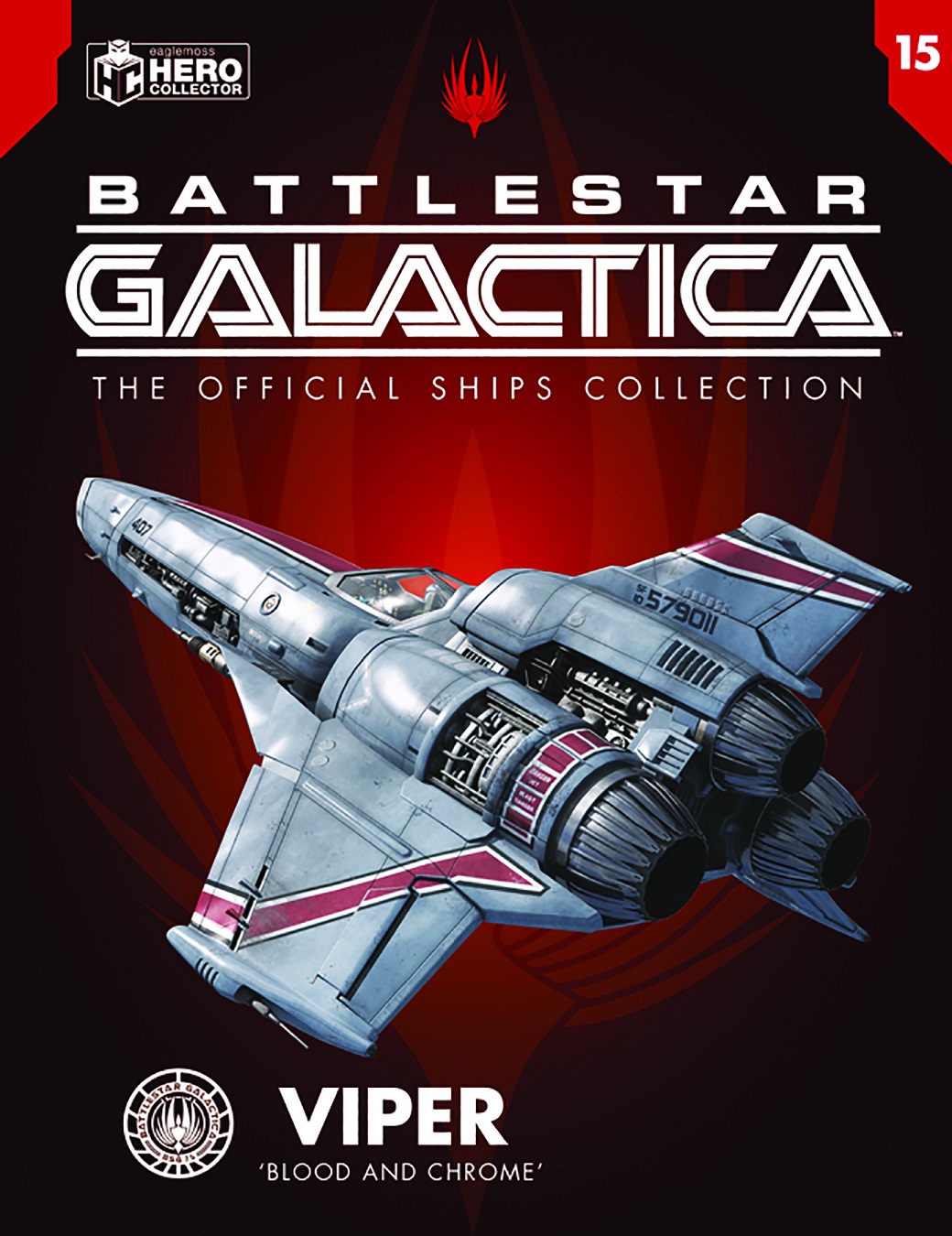 Model Replica | Battlestar Galactica Ships Collection Blood & Chrome Eaglemoss Hero Collector Galactica 