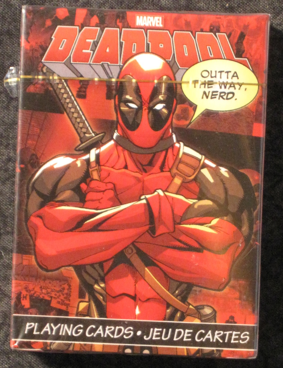 Marvel Spielkarten Deadpool Kartenspiel Geschenk Playing Cards Comic 