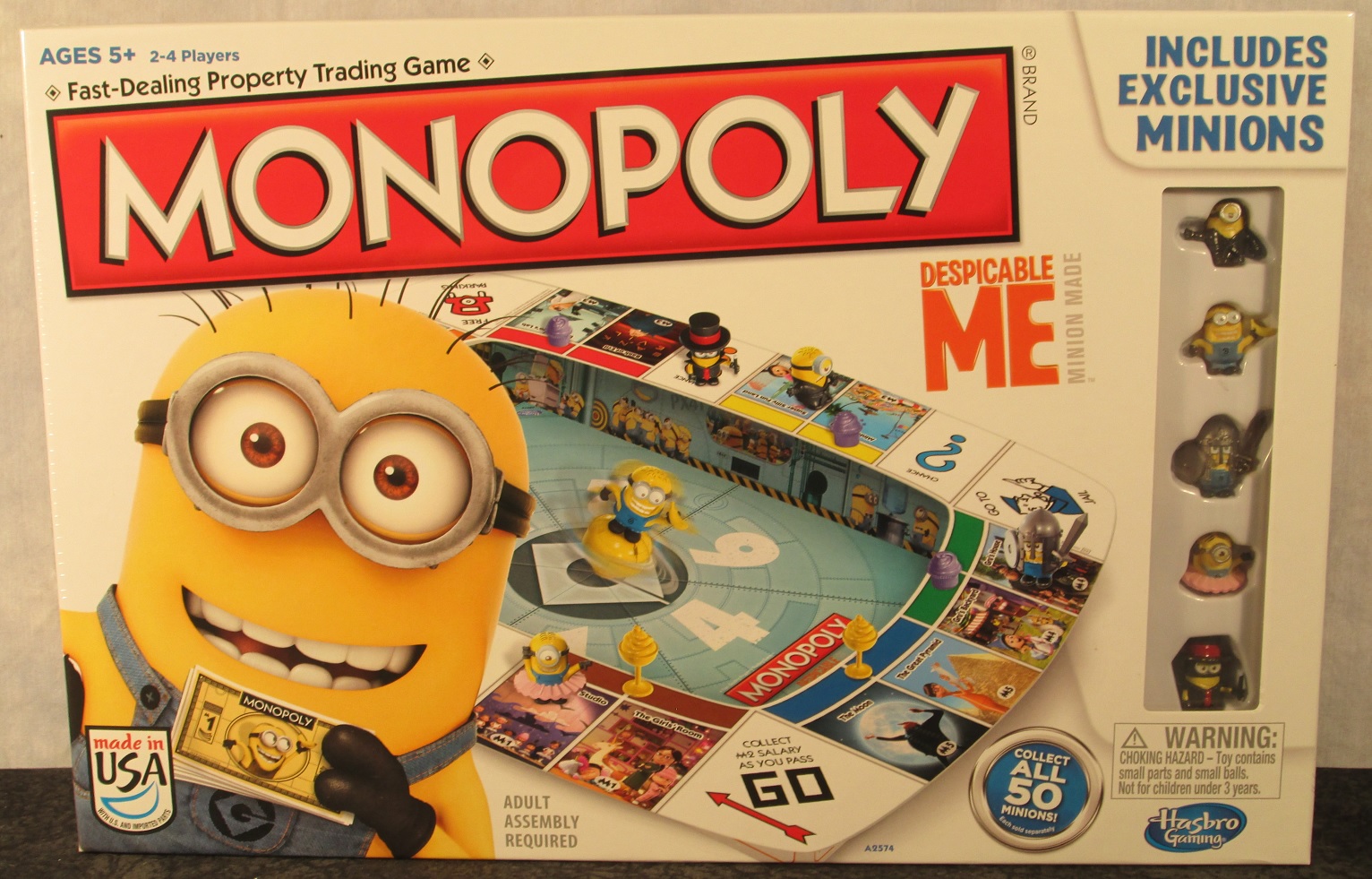 Game Free Shipping Monopoly Despicable Me Edition New 