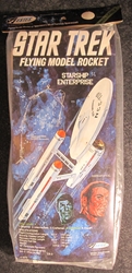 Estes #1275 Star Trek U.S.S. Enterprise Flying Rocket Kit 