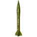 Estes #2446 US Army Mini Honest John Missile Flying Rocket Kit - EST-2446
