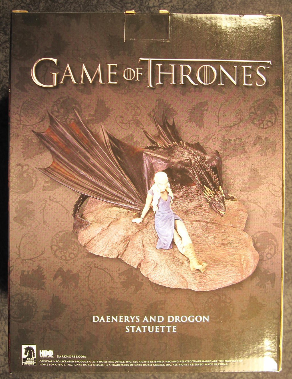 dark horse game of thrones daenerys & drogon statuette