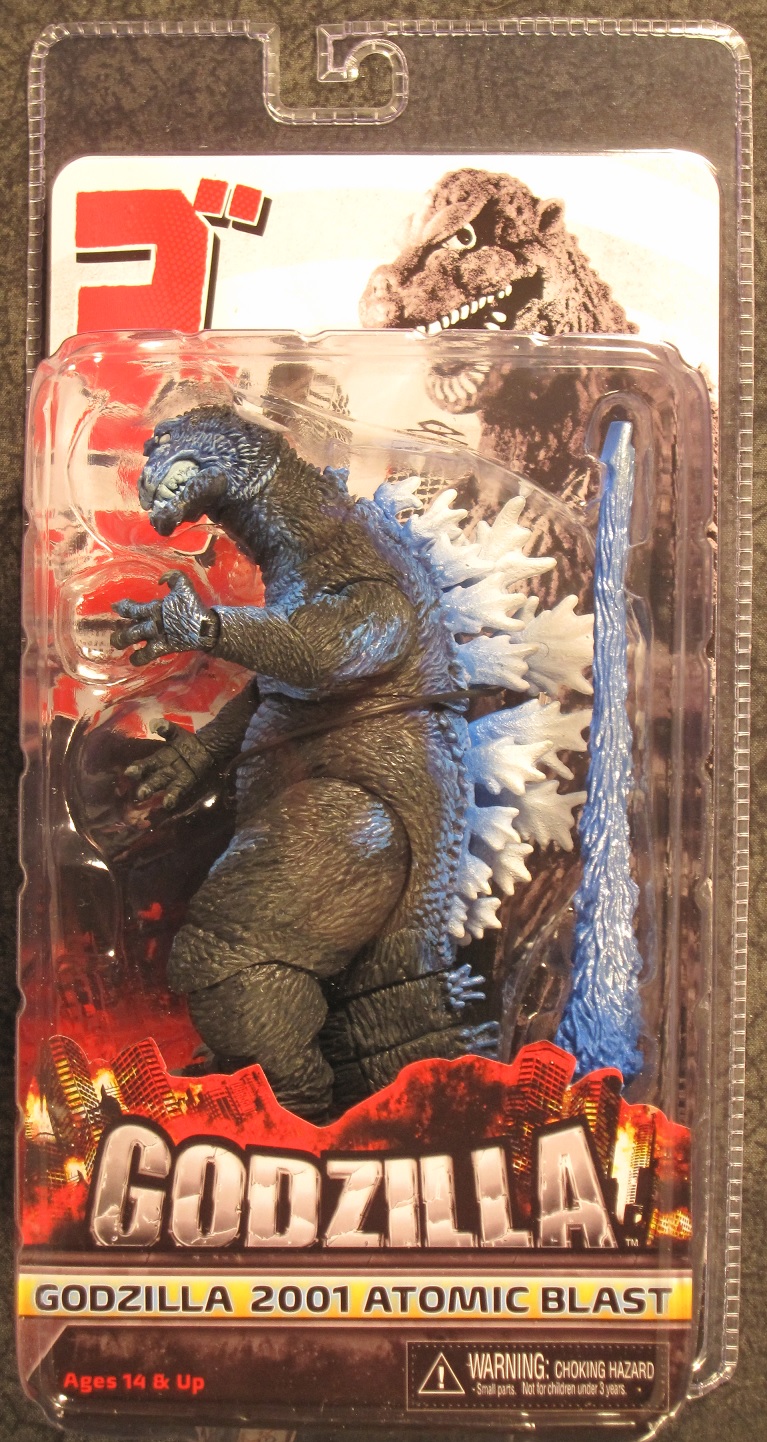 Godzilla 2001 Movie Classic 6" Figure Modell Head-Tail No Box 
