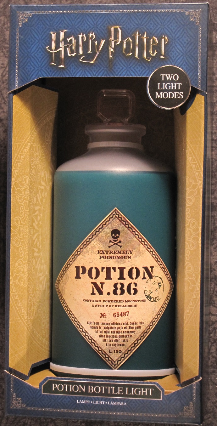 Paladone Harry Potter Potion No. 86 Bottle Lightup