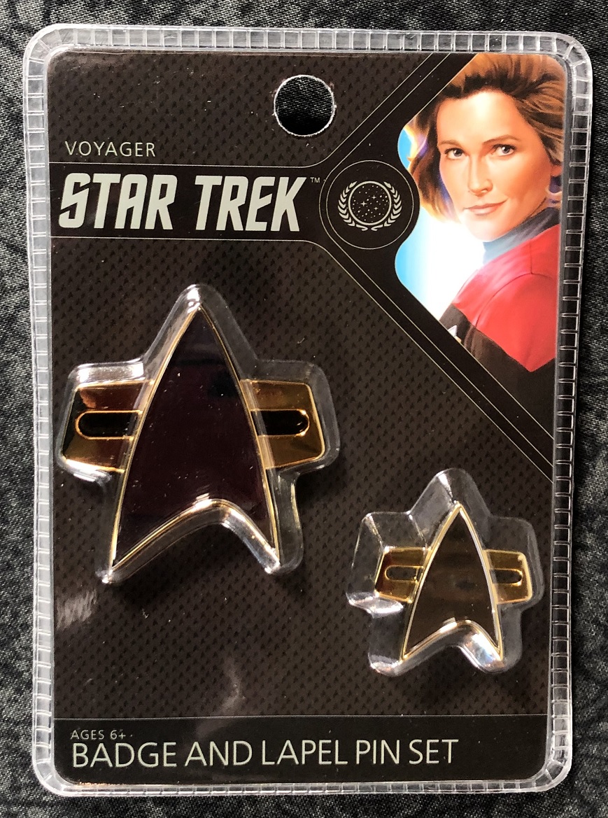 Star Trek Voyager/Deep Space 9 Magnetic Cosplay Combadge Pin/Badge-QMX 