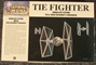 Star Wars 1:72 scale Sienar Systems TIE Fighter 