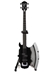 KISS Gene Simmons 1:4 scale Axe Bass Miniature Replica - AHN-15006