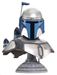 Star Wars Attack of the Clones 1:2 Scale Jango Fett Legends in 3D Bust Statue - DIA-276253