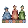 Disney Traditions Sleeping Beauty Three Fairies "Royal Guests" Figure 