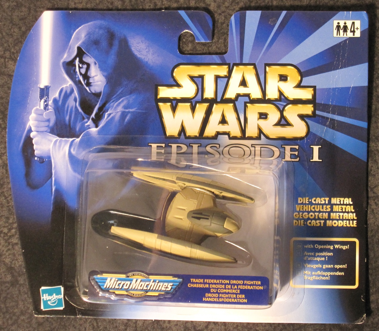 Star Wars EPS 1 Galoob Action Fleet Electronic Trade Federation Tank 1999 for sale online 