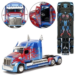 Transformers Last Knight 1:24 scale Optimus Prime Semi Truck Tractor die-cast vehicle 