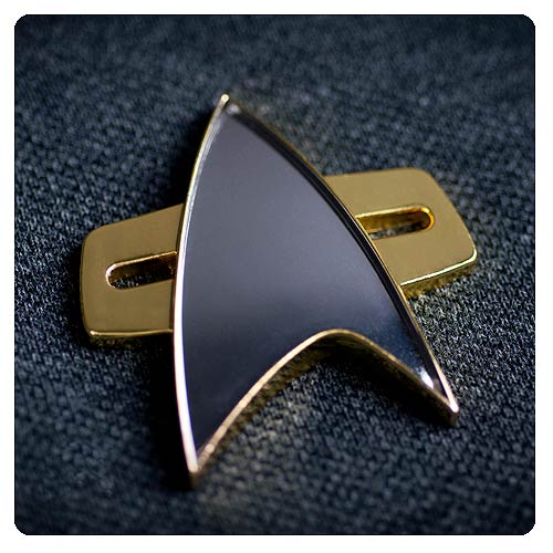 Star Trek Voyager Deep Space 9 Picard Communication Badge Replica 