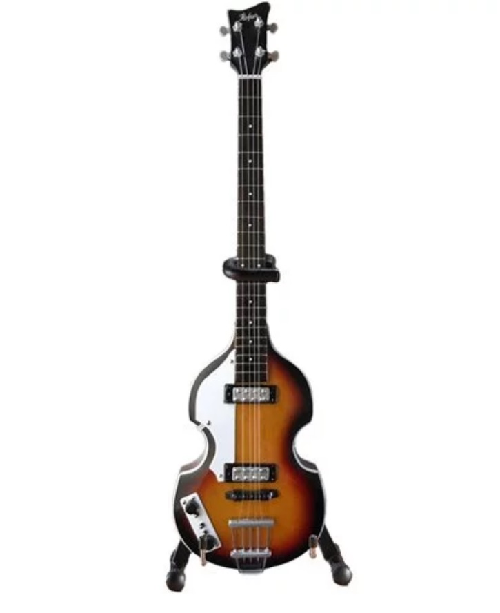 Miniature Beatles Hofner Replica Violin Bass Paul McCartney Axe Heaven PM-025 