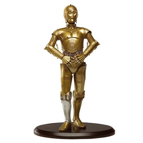 Star Wars Attakus C3PO Clásico estatua nuevo 2001 Edición Limitada Con Certificado De Autenticidad 