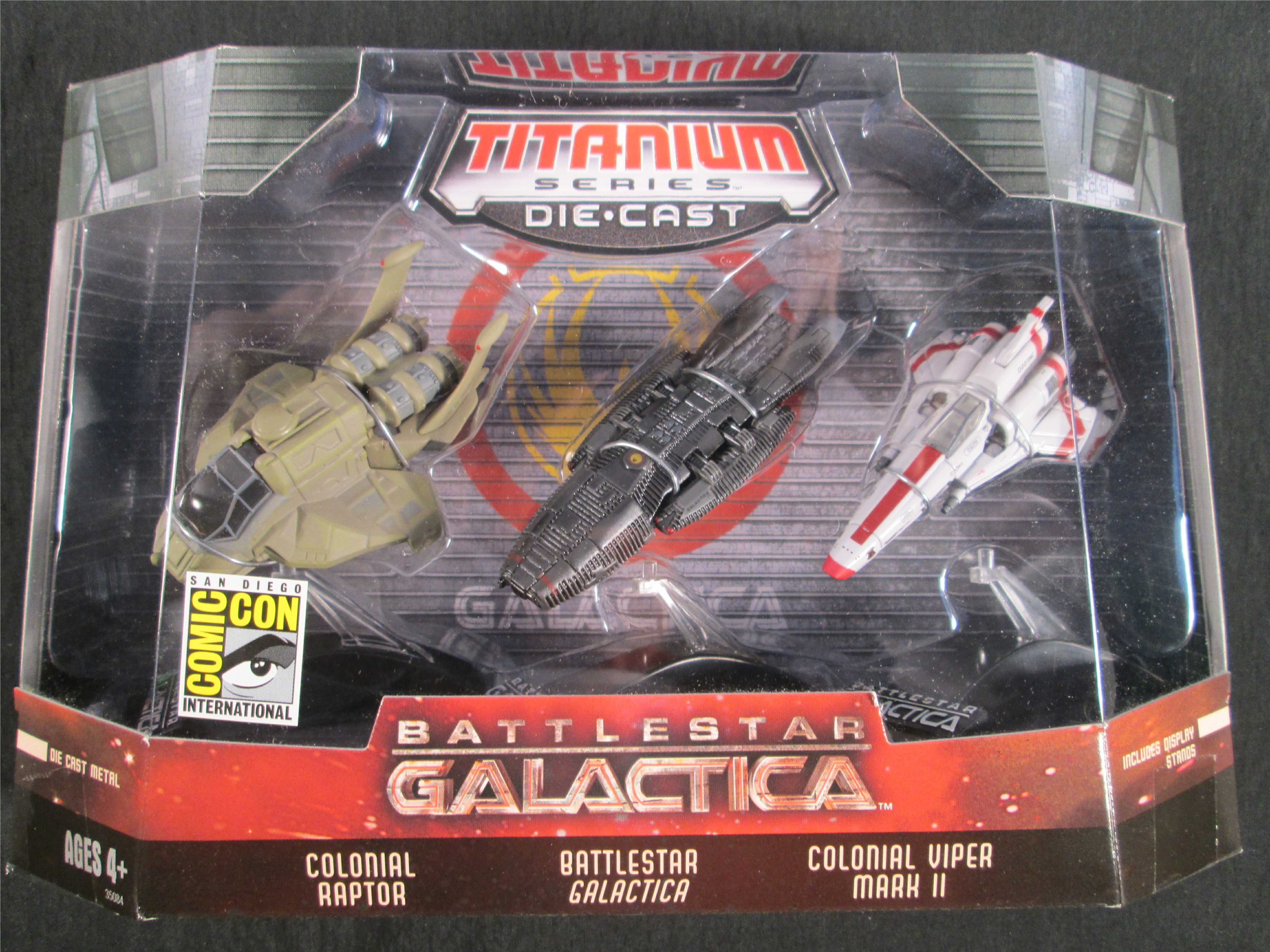 Titanium Series Battlestar Galactica Classic Colonial Viper Die-Cast Hasbro 