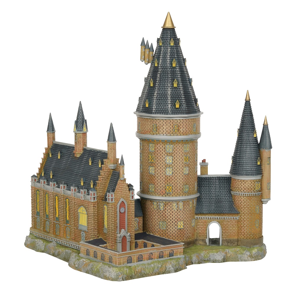 Harry Potter Hogwarts Tower and Grand Hall Light-up Statue 