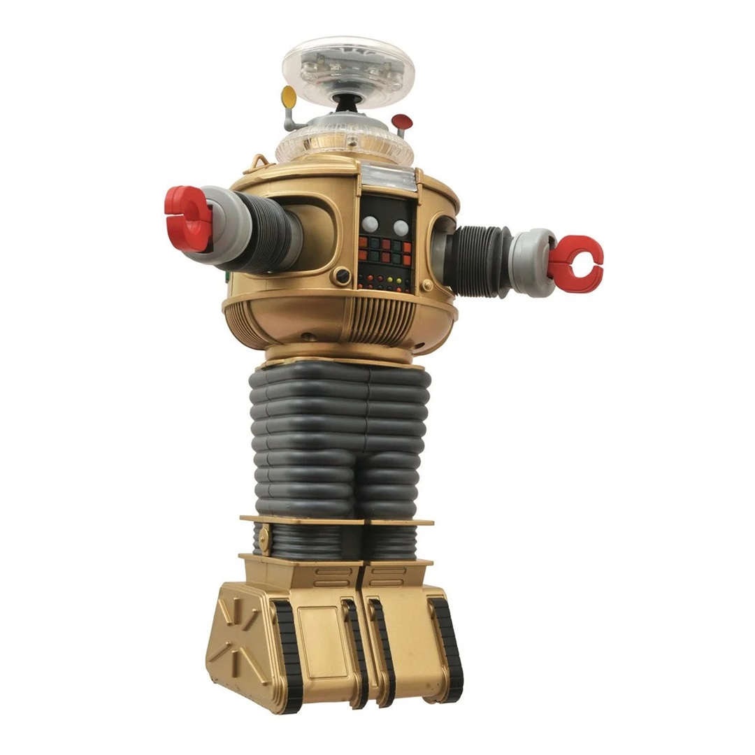 Lost in Space Golden Boy B-9 Electronic Robot Plastic Model 