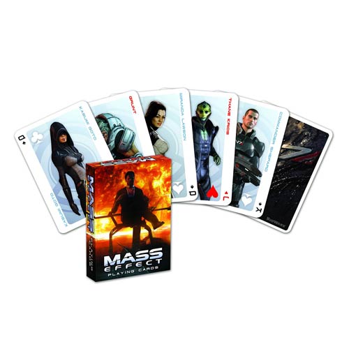 Mass Effect Playing Cards 