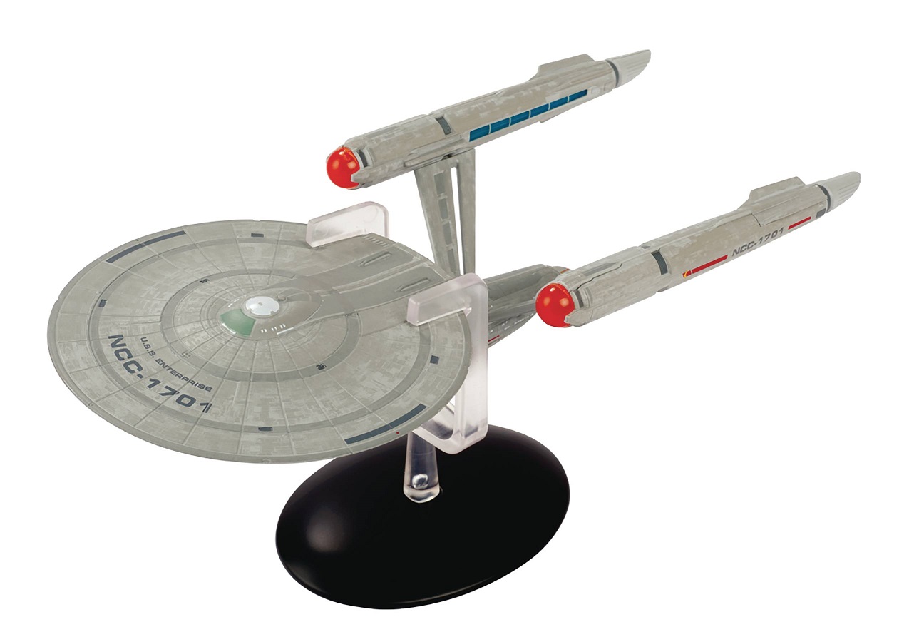 Star Trek anglais Magazine-XL vaisseau Modèle Métal Entreprise ncc-1701-c 