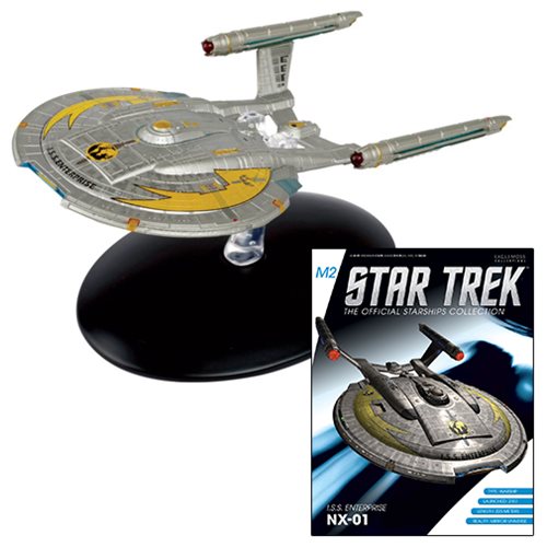 Eaglemoss Publications Star Trek Starships Enterprise NX-01 Figure with Magazine 