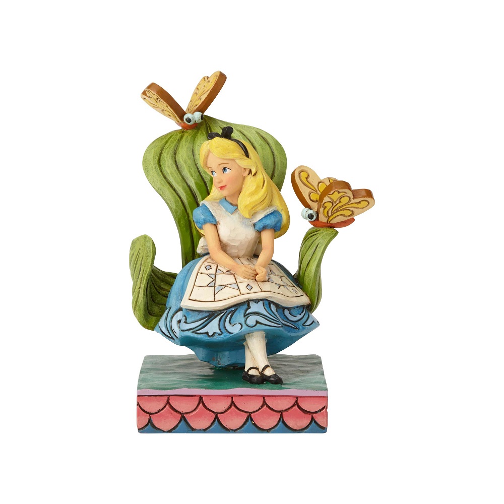 Disney Traditions Jim Shore's Alice in Wonderland "Curiouser and Curiouser" Statue 