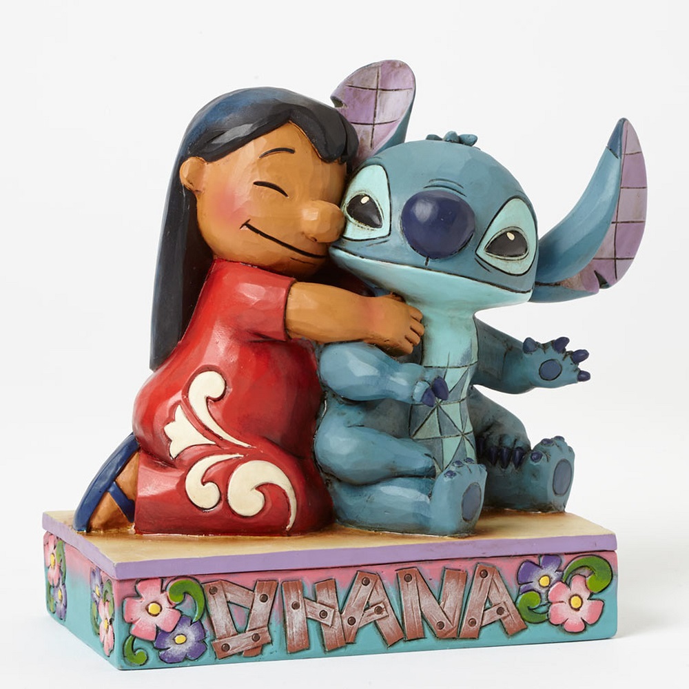 Disney Traditions Lilo and Stitch "Ohana Means Family" Statue 