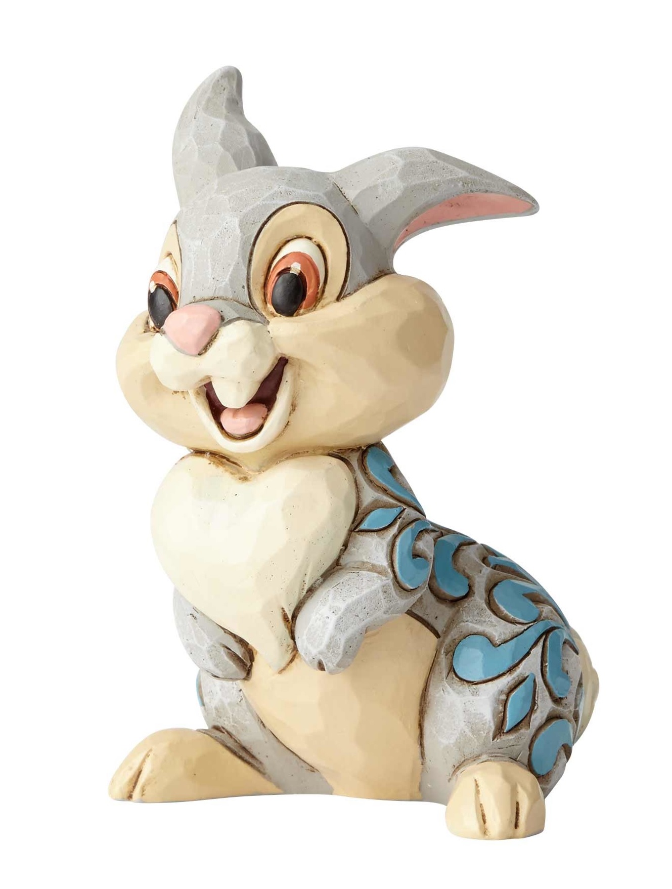 Enesco Disney Traditions by Jim Shore Bambi Thumper and Blossom Bunny Figurine 4 Inch Multicolor 