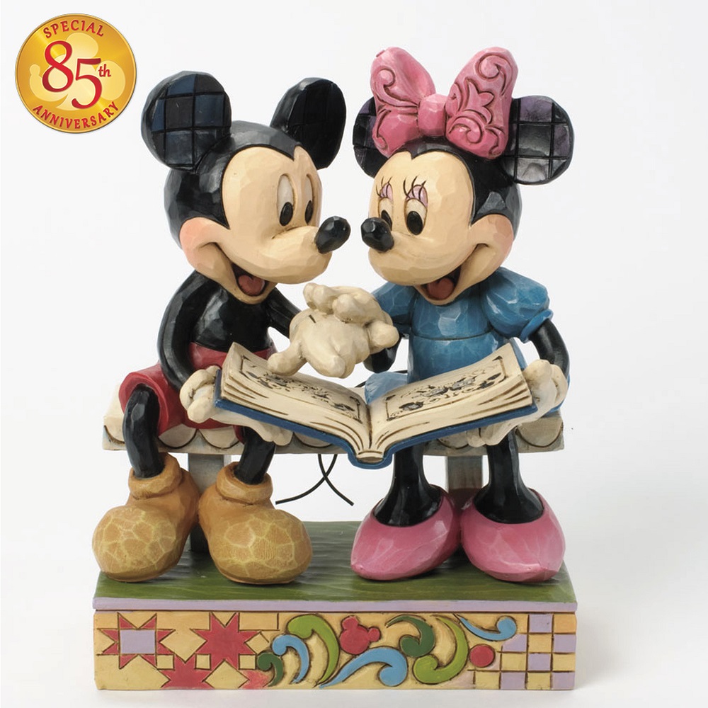 Disney Traditions Mickey and Minnie 85th Anniversary Statue 