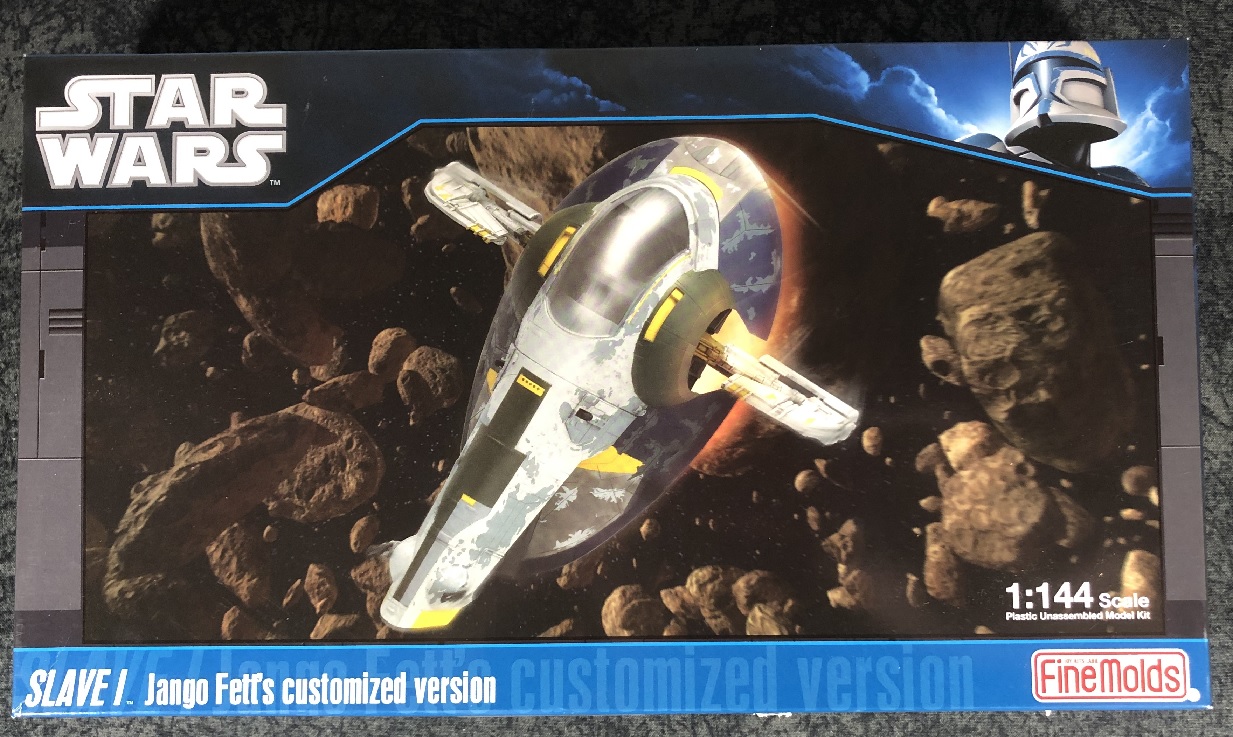 Star Wars 1:144 scale Jango Fett's Customized Firespray-class Slave I Plastic Model Kit 
