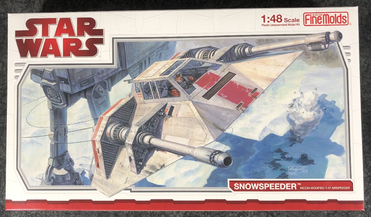Star Wars 1:48 scale Incom T-47 Snowspeeder Plastic Model Kit 