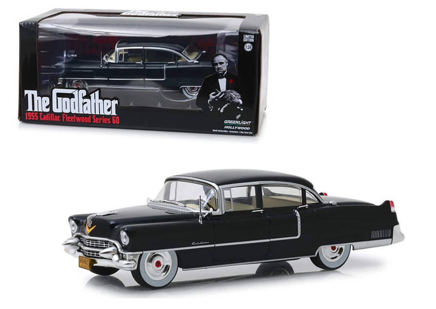 The Godfather 1:24 scale 1955 Cadillac Fleetwood Series 60 Die-Cast Vehicle 
