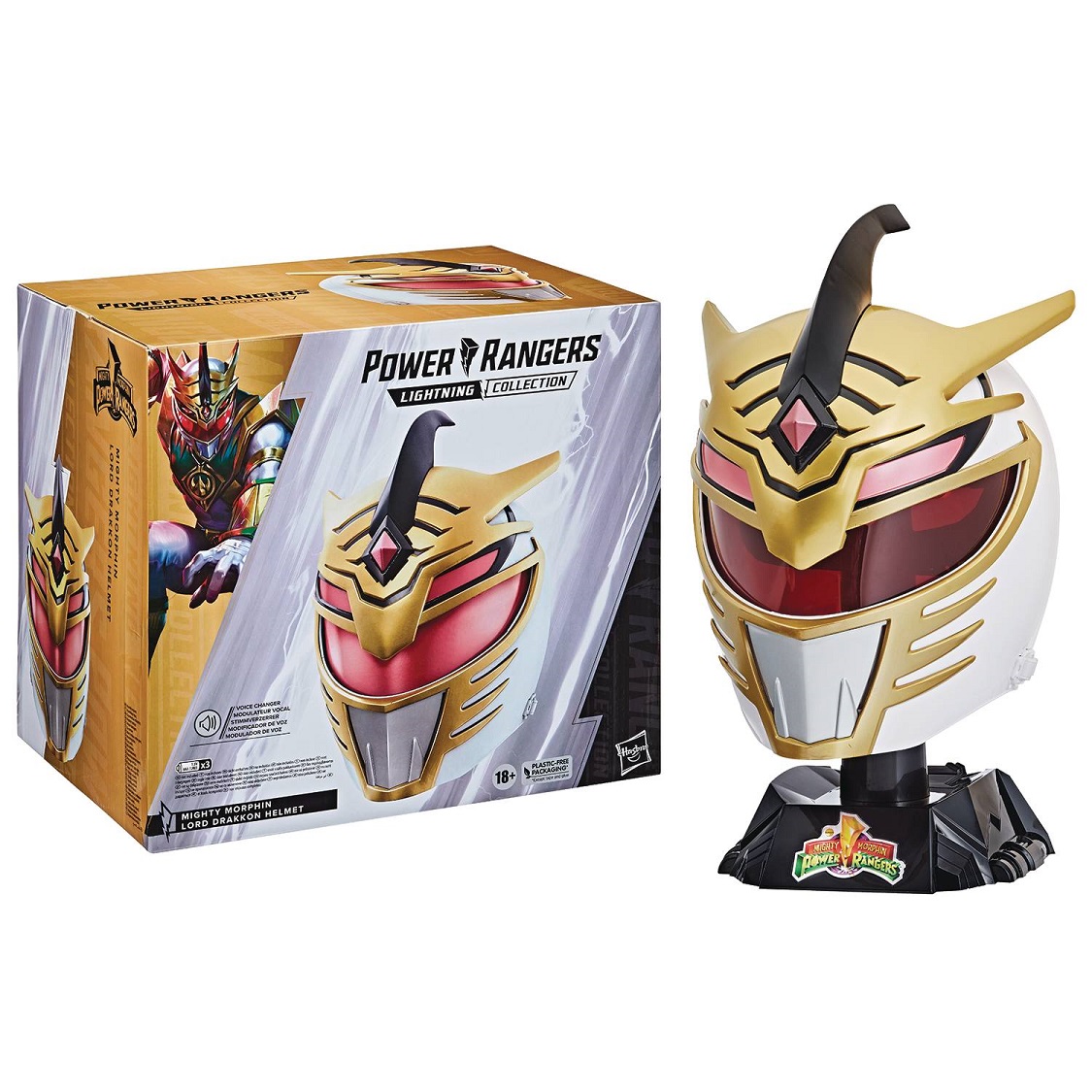 Power Rangers Lightning Collection Lord Drakken Helmet Prop Replica 