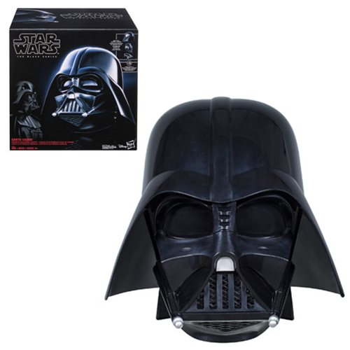 Hasbro Star Wars E0328 The Black Series Darth Vader Premium Electronic Helmet for sale online 