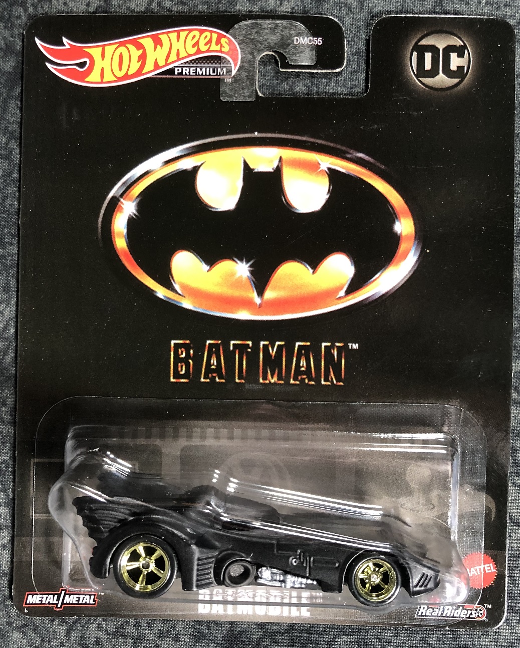 1989 Batman Movie Batmobile Die-cast Vehicle 