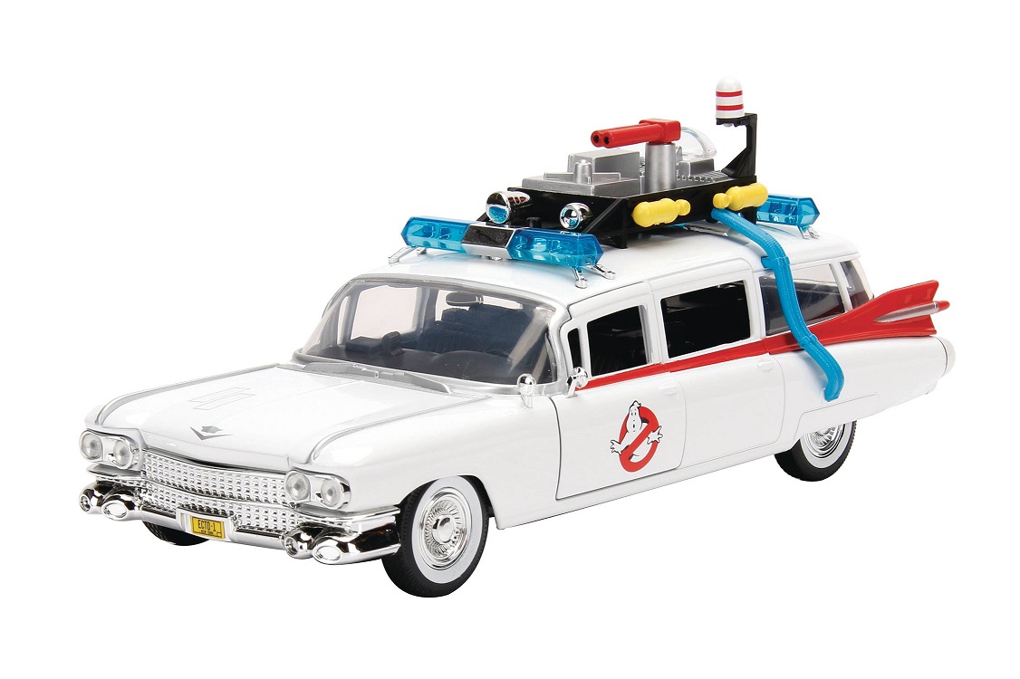 Ghostbusters 1:24 scale ECTO-1 1959 Cadillac Die-Cast Vehicle 