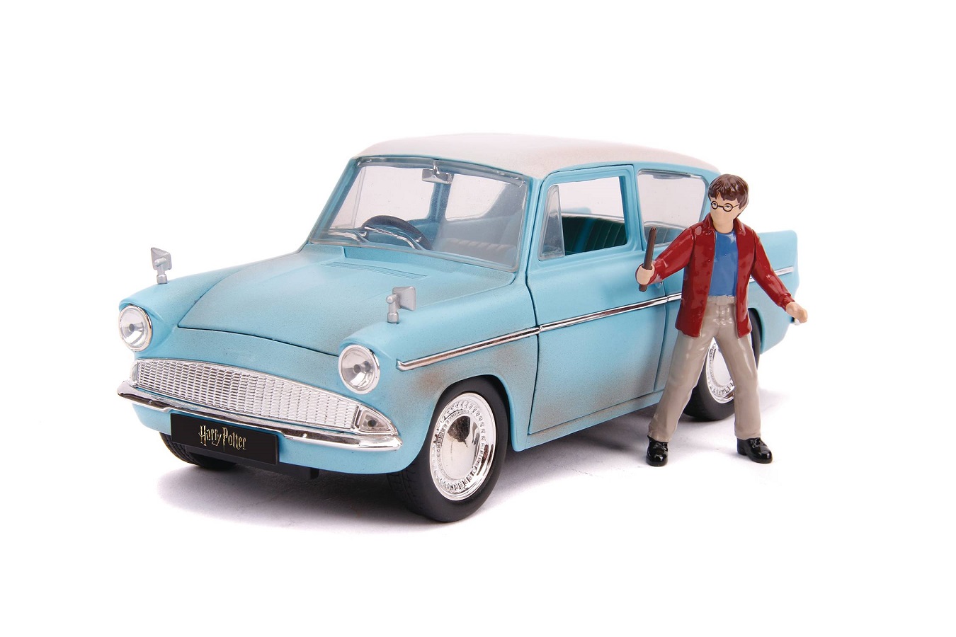 Harry Potter 1:24 scale 1959 Ford Anglia Die-Cast Vehicle With Figure 