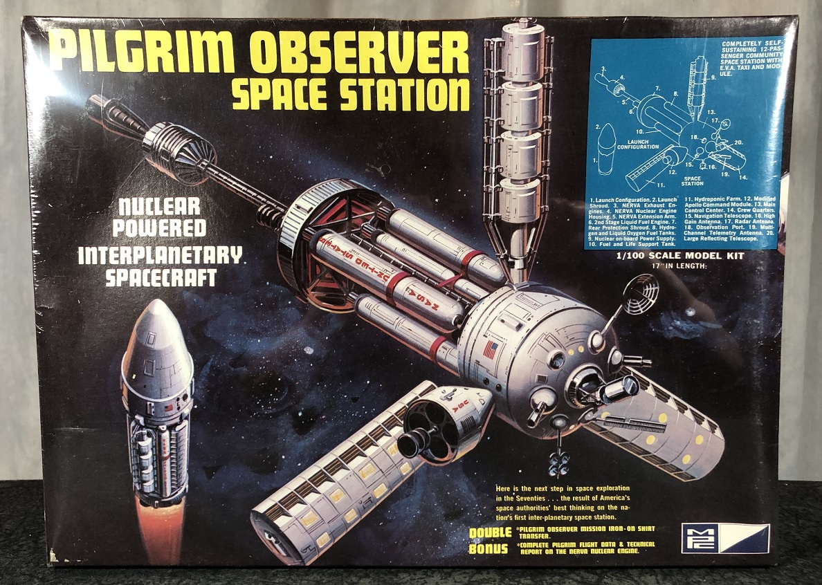 Pilgrim Observer 1:100 Sscale Space Station Plastic Model Kit 