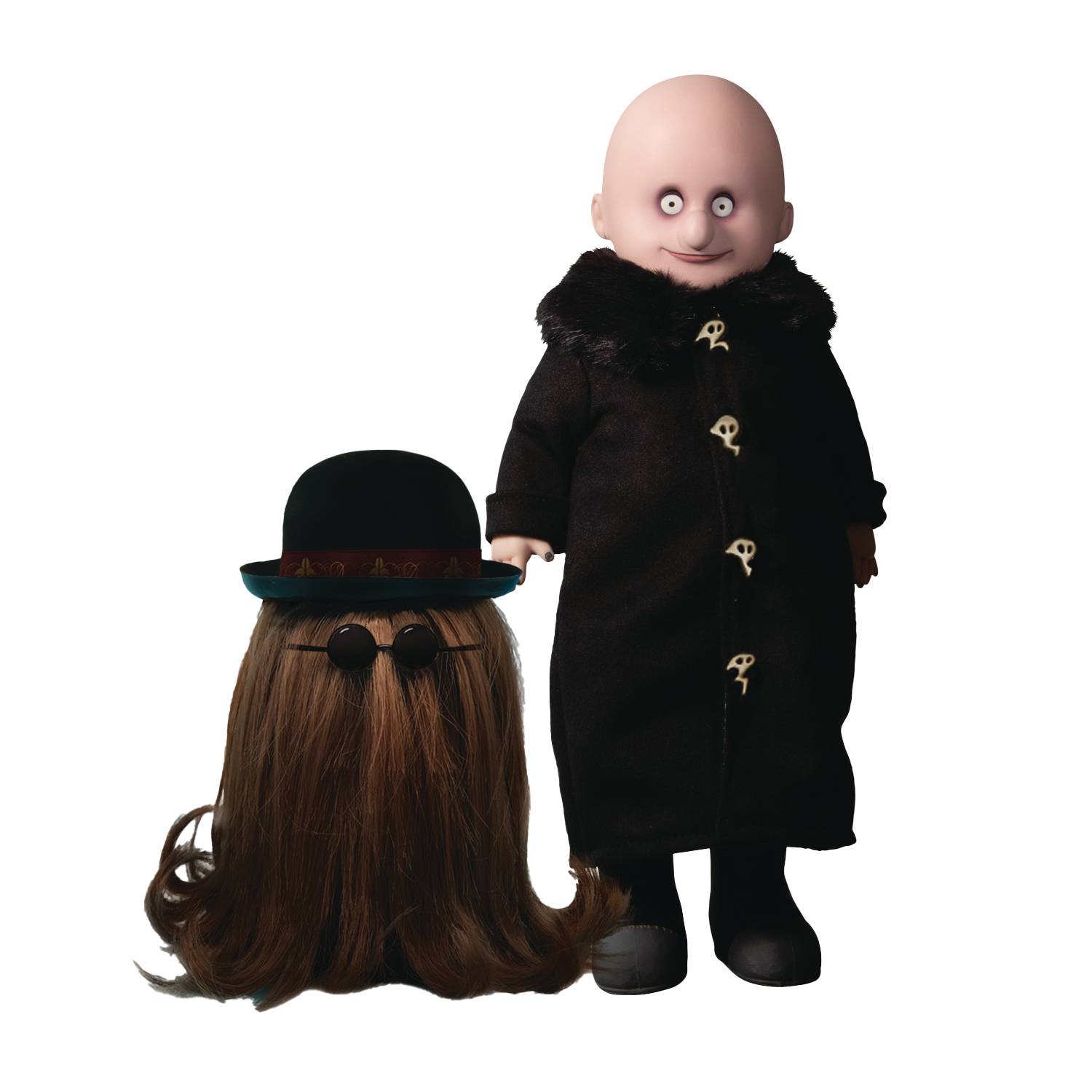 Addams Family Uncle Fester & Cousin It Living Dead Dolls Set 