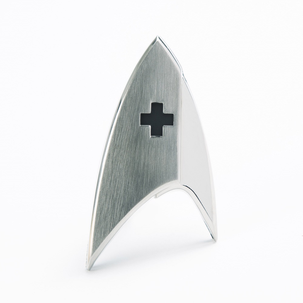 Star Trek Discovery QMX Metal MEDICAL Insignia Badge Replica NEW IN STOCK 