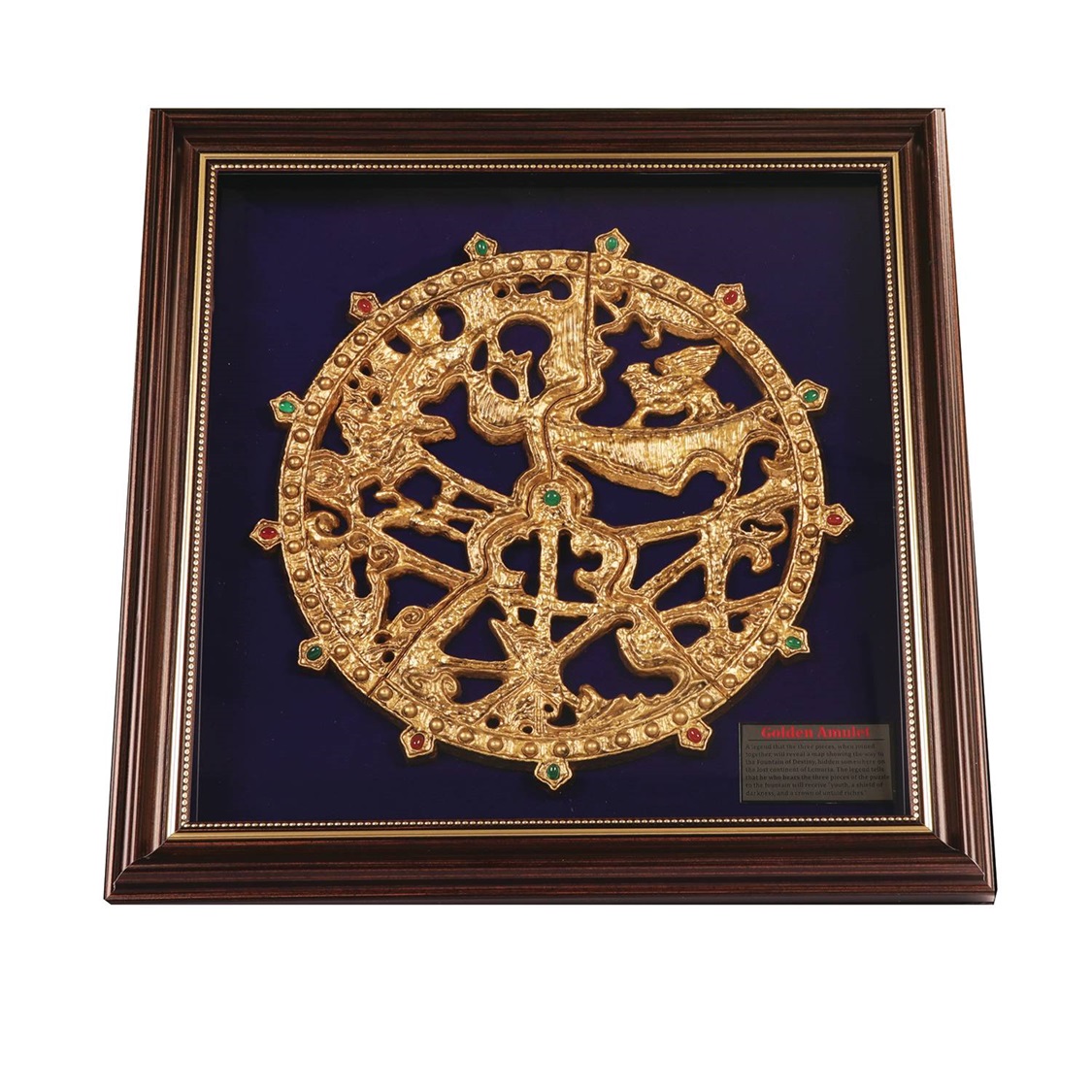 The Golden Voyage of Sinbad 1:1 Scale Golden Amulet Prop Replica 