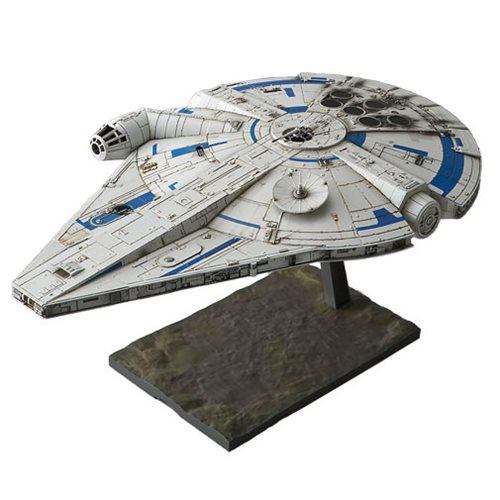 Star Wars Solo 1:144 Scale Lando Calrissian Millennium Falcon Plastic Model Kit 