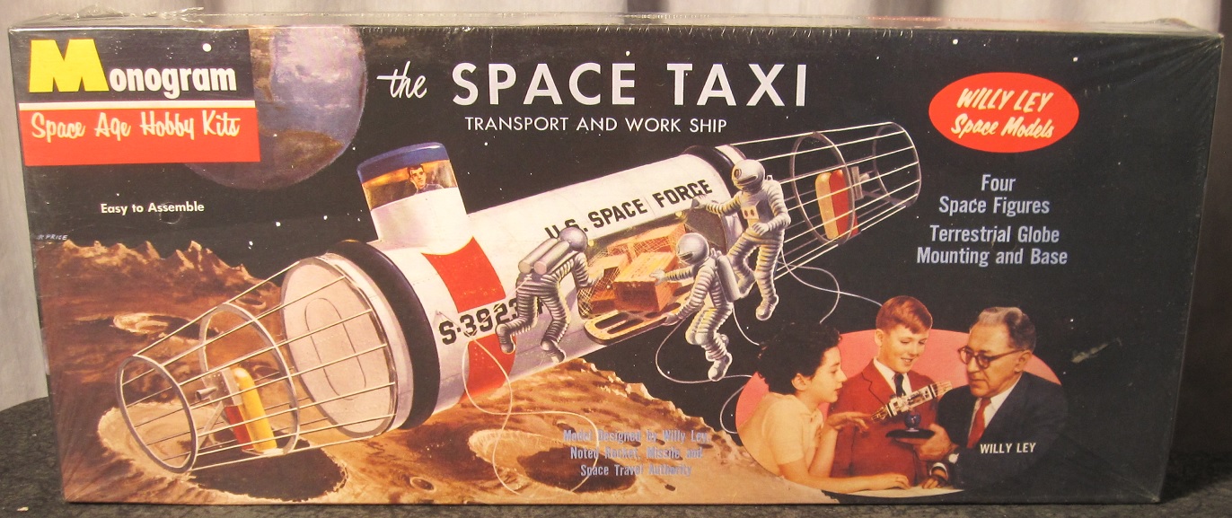 Willy Ley 1:48 scale Concept Space Taxi Transport and Work Ship Plastic Model Kit 