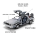 Back to the Future 40th Anniversary 1:24 scale Delorean Time Machine Mk I w/ Doc Brown Van Case - JDA-36849