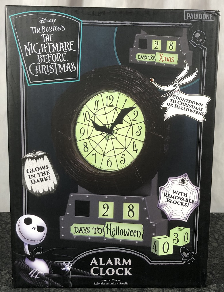 Paladone Disney Nightmare Before Christmas Countdown Alarm Clock PAL