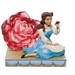 Disney Traditions Jim Shore Belle Clear Resin Rose Figure - ENS-6011924