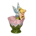 Disney Traditions Jim Shore Tinkerbell Sitting in Flower Figure - ENS-6008076