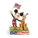 Disney Traditions Jim Shore's Mickey Mouse and Pluto "Banner Day" Statue - ENS-6005975