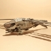 Dune Harkonnan Ornithopter Die-Cast Vehicle - MRR-10105